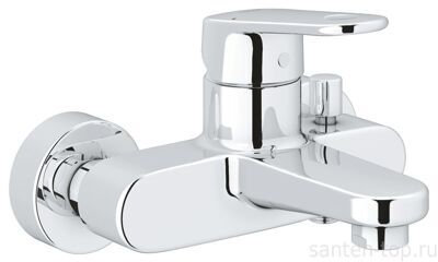 Смеситель для ванны однорычажный Grohe Europlus, DN15 33553002